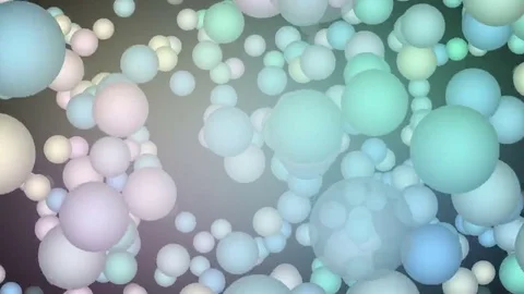 Bubbles Background. Looping animation Video stock 69143201