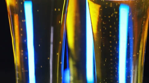 Bubbles in beer rise Video stock 39277882