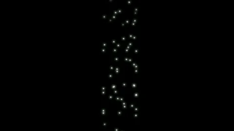 Bubbles blisters gas particles fly firefly dots dust float smoke background. Stock Footage 1214939