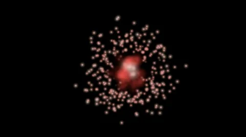 Bubbles blisters particles background,fireworks explosion,dots dust smoke. 库存影片 1184284