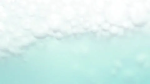 Bubbles on blue Stock Footage 145921344