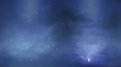 Bubbles on Bluish Background Video stock 11181224