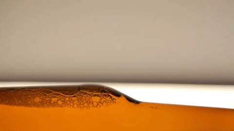 Bubbles in a bottle of beer Stock-Footage 62895249