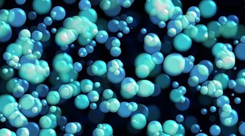 Bubbles Bubbles. Computer generated 3d render Copyright: xZoonar.com/Roman... Foto stock