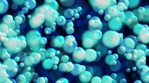 Bubbles Bubbles. Computer generated 3d render Copyright: xZoonar.com/Roman... Foto stock