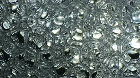 Bubbles on bubbles extreme macro tilt Vidéo 56703117