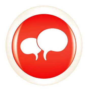 Bubbles button Stock Illustration