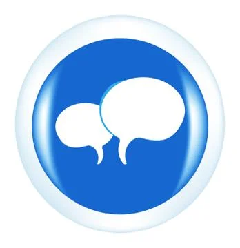 Bubbles button Stock Illustration