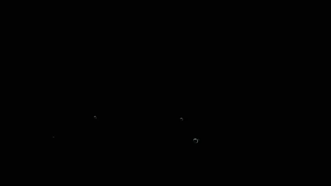 Bubbles of champagne thin threads rise to the top.Champagne bottle is opened and Video stock 104654218