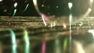 Bubbles Collapsing In Slowmotion Stock Footage