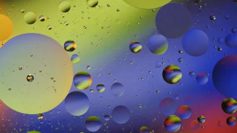 Bubbles On Colored Background Stock Footage 93193245