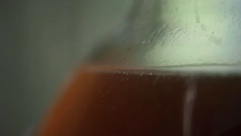 Bubbles in the fermentation jar Stock Footage 113875920