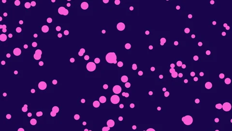 Bubbles fizzing basic flat animation background with smooth motion Stock Footage 246538625