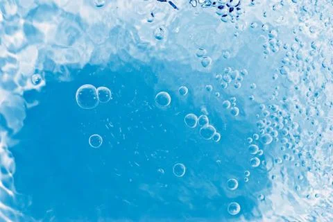 Bubbles float around 스톡 사진