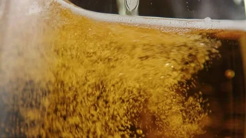 Bubbles float in the water Stock Footage 161179156