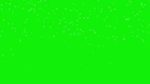Bubbles Floating with Air - Chroma Key Green Screen Footage 動画素材 337045597