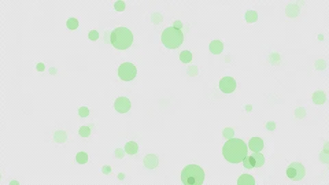 Bubbles Floating on Screen with transparent Background Stock Footage 319883062
