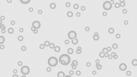 Bubbles Flowing Up Animation on Alpha Ba... | Stock Video | Pond5