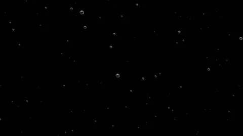 Bubbles fly in the glass. Stock Footage 100335671