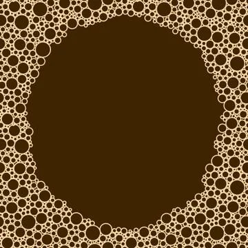 Bubbles frame Stock Illustration