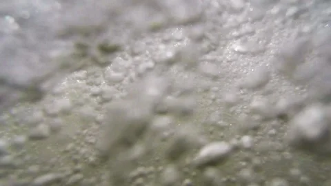 Bubbles in frothy waves Stock Footage 108544136