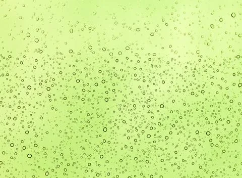 Bubbles on glass Stock Photos
