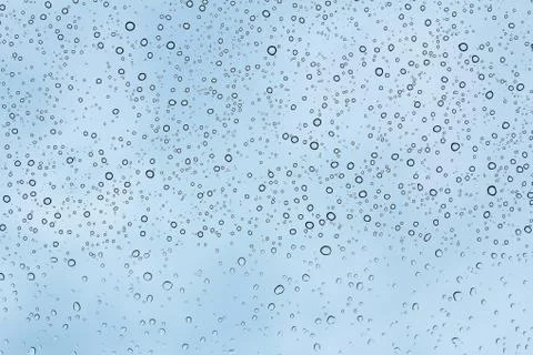 Bubbles on glass Stock Photos