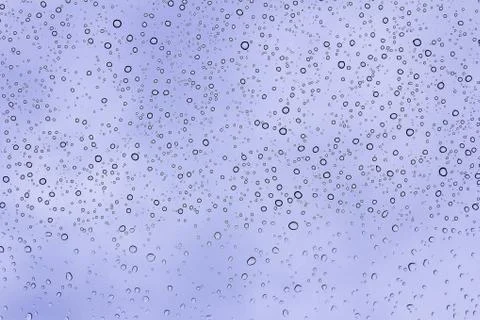 Bubbles on glass Stock Photos