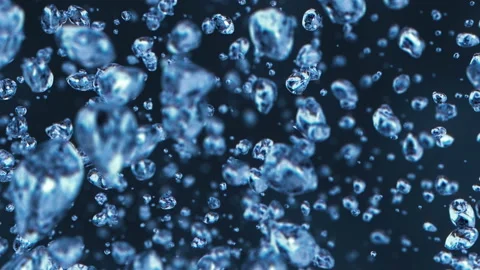 Bubbles going up loopable background in 4K Stock Footage 114368838
