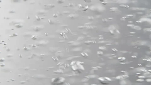 Bubbles going up slow motion refreshing carbonated soda drink Stock-Footage 132936054