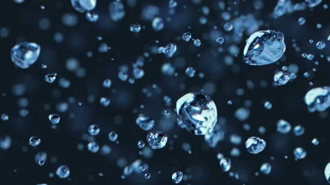 Bubbles going up in super slow motion in 4K Stock Footage 113494998