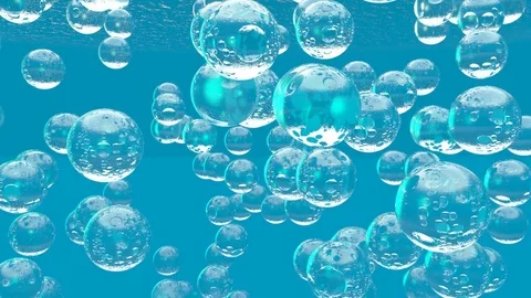 Bubbles going up21 Stock Footage 71243173