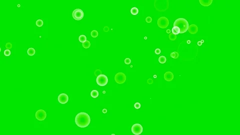 Bubbles Green Screen Overlay  Realistic Bubble Animation Effect Footage Stock Footage 322152340