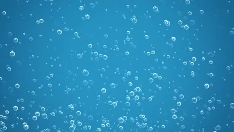 Bubbles high Resolution backgrounds blue screen 4k, loop Animation Stock Footage 276323876