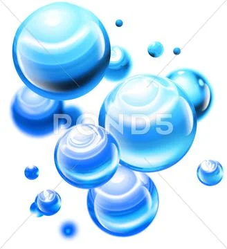 Bubbles Stock Illustration