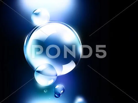 Bubbles Stock Illustration