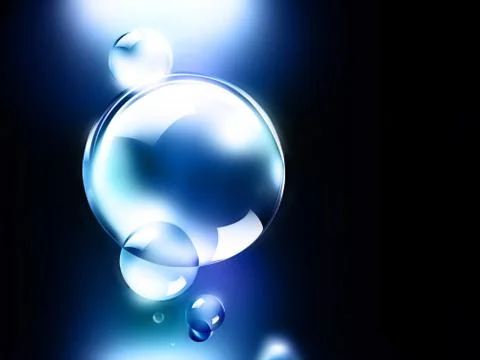 Bubbles Stock Illustration