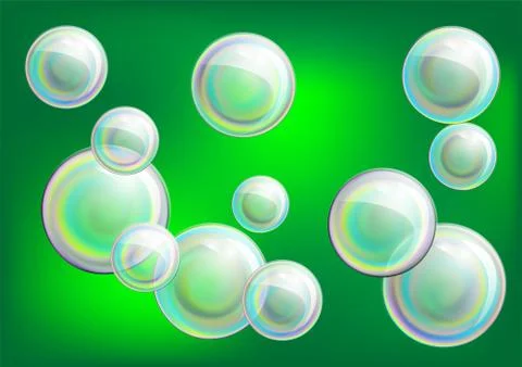 Bubbles Stock Illustration