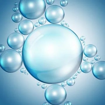 Bubbles Stock Illustration