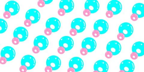 Bubbles illustration background isolated on white 스톡 일러스트
