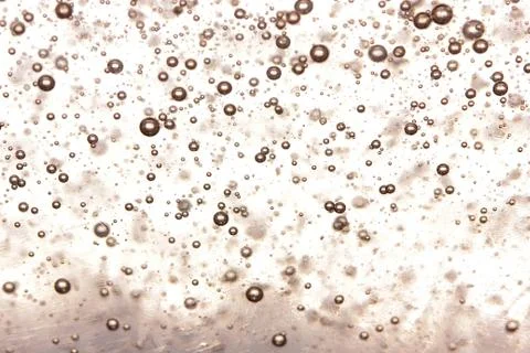 Bubbles in liquid abstract background Stock Photos