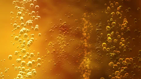 Bubbles in a liquid Video stock 33922630