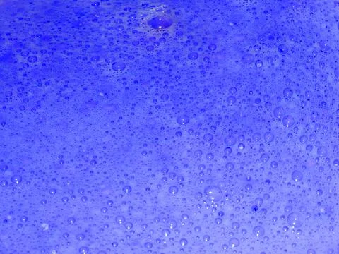 Bubbles on the liquid Foto stock