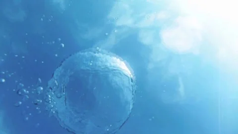 Bubbles Look Up Stock Footage 78333035