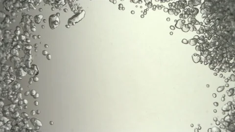 Bubbles Move Inwards Background Stock Footage 75847011