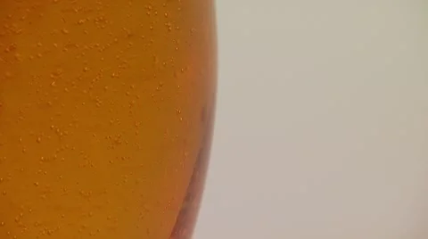 Bubbles moving in energy drink Stock Footage 55296731