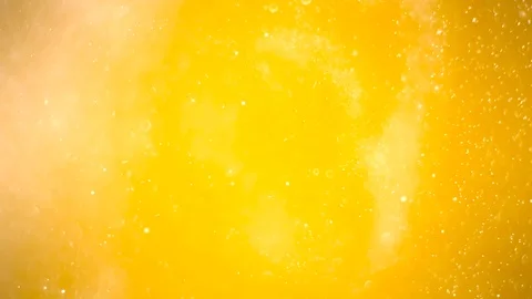 Bubbles moving in pouring beer. Beer foam Video stock 105606484