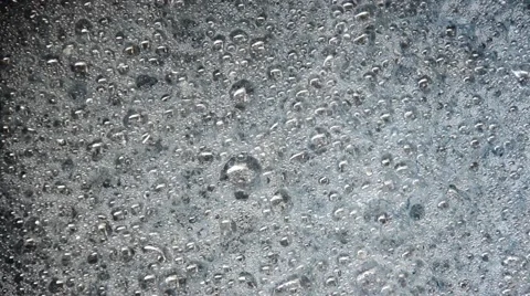 Bubbles occur from shampoo Video stock 60766394