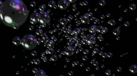 Bubbles particles 05 Stock Footage 11017213