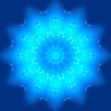 Bubbles pattern Blue background with abstract bubbles Copyright: xZoonar.c... 스톡 사진